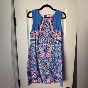 Lilly Pulitzer Blue and Pink Dress